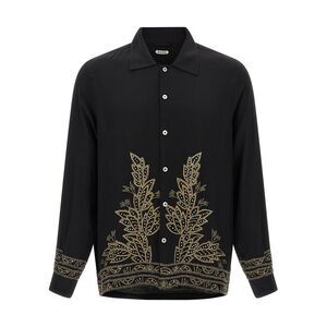 Bode Men's Beaded Epoque Shirt